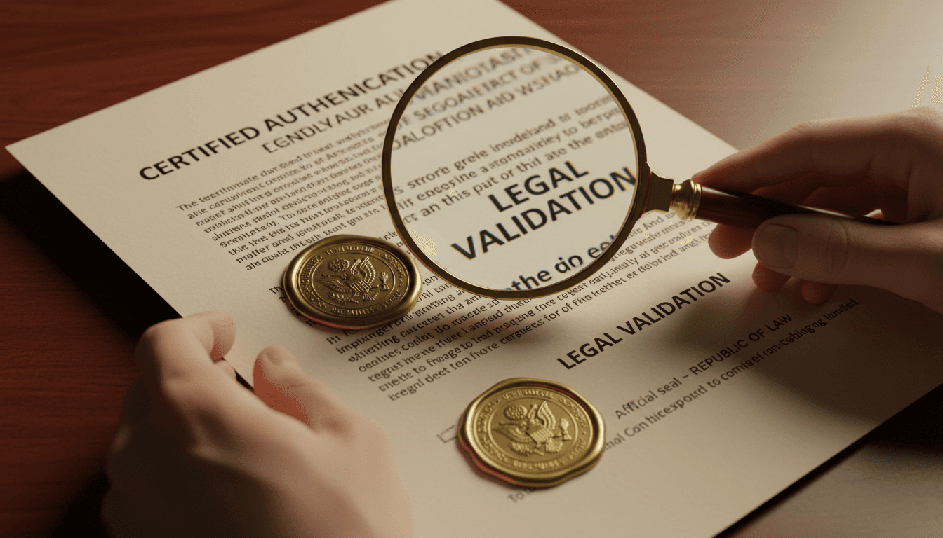 Legal document being reviewed for accuracy